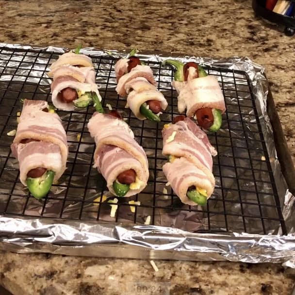 Beef & Bacon Jalapeno Poppers