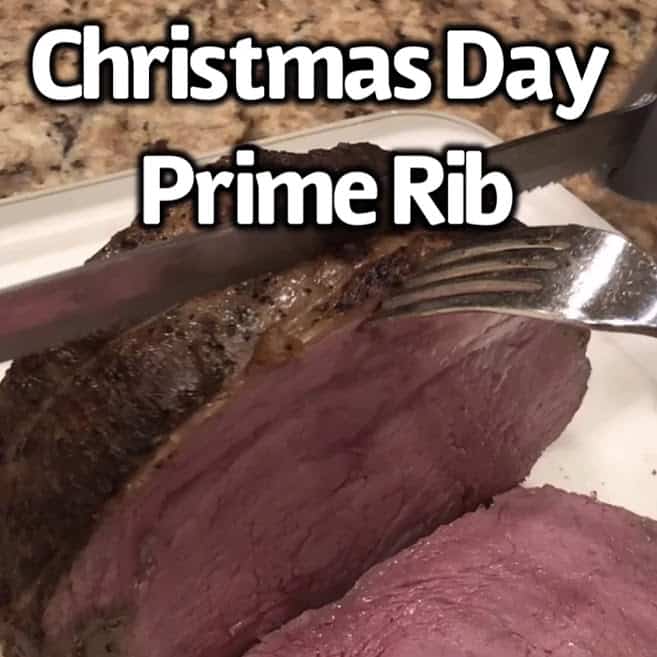 Christmas Day Prime Rib