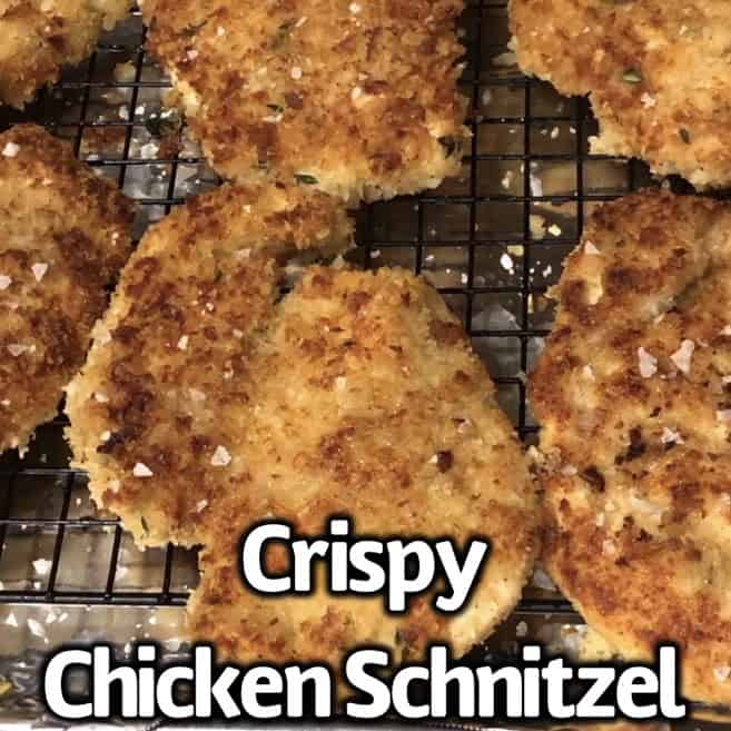 Crispy Chicken Schnitzel