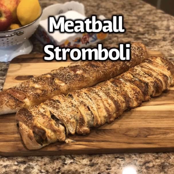 Meatball Stromboli
