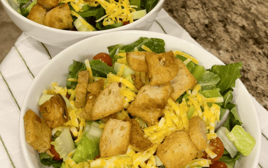 Copycat Outback Salad and Ranch Dressing