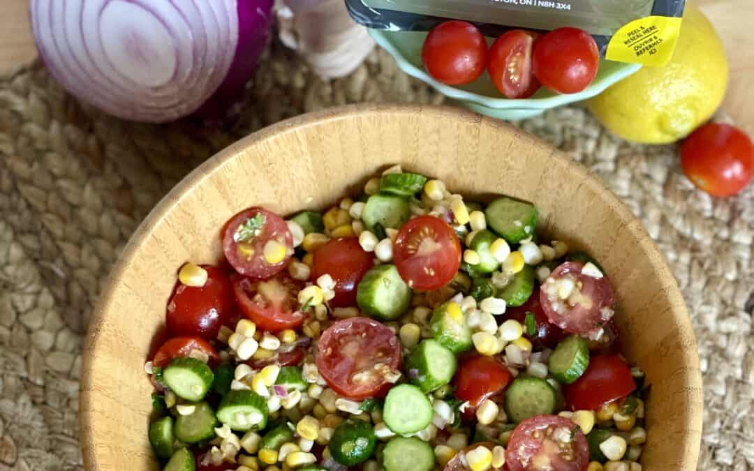 Sweet Corn & Tomato Salad