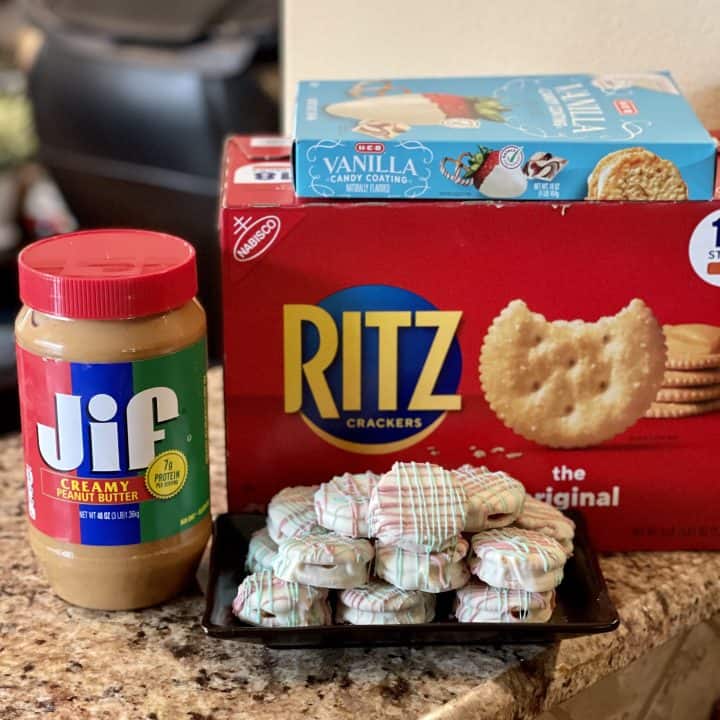 Ritz Cracker Cookies - (No-bake, 3-Ingredients!)