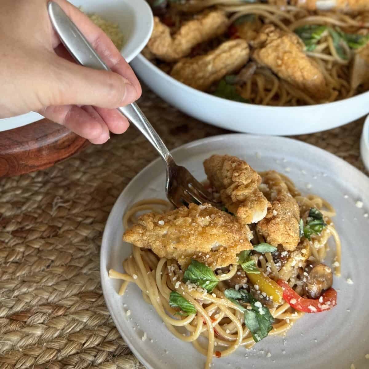 Chicken Scampi - Dinner in 321