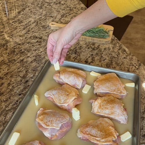 Sheet Pan Rosemary Chicken - Dinner in 321
