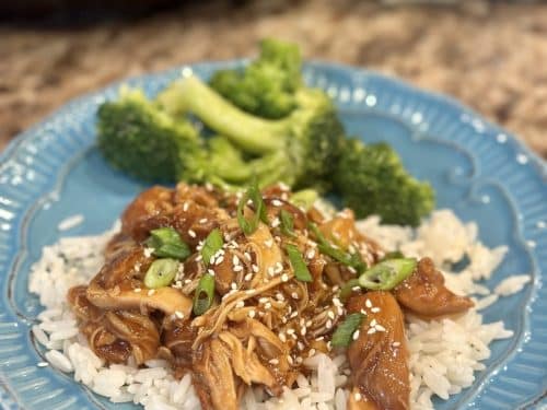 Sweet and Spicy Crockpot Chicken - Dinner in 321