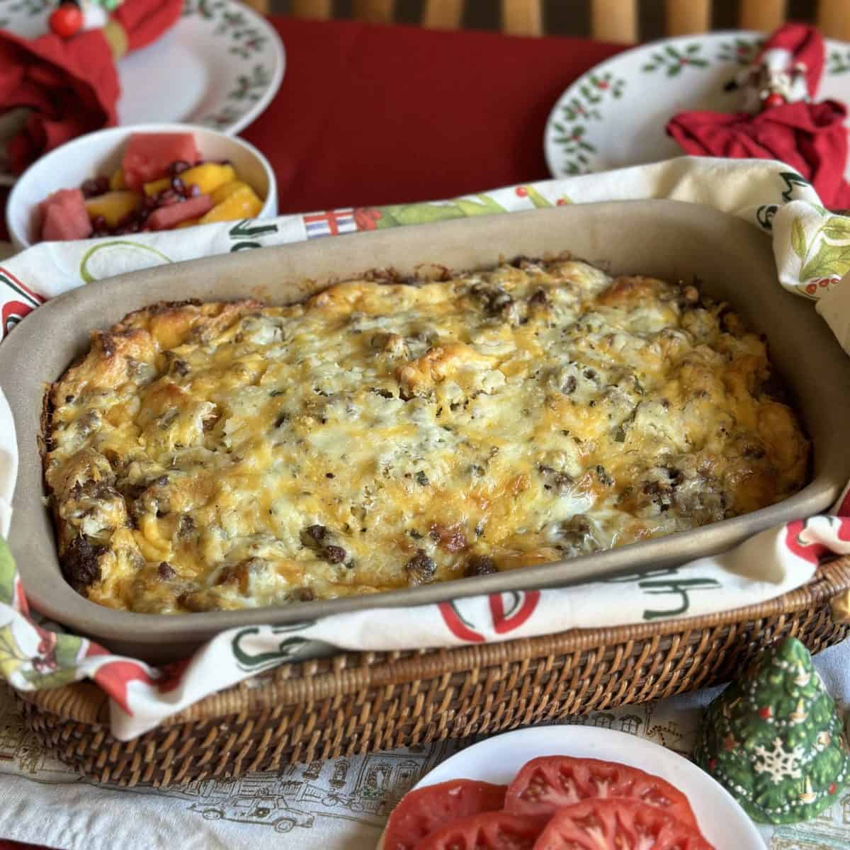 Overnight Breakfast Casserole - Dinner in 321