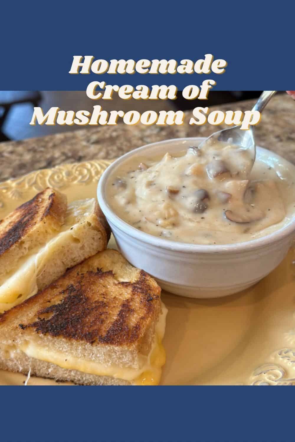 Homemade Cream of Mushroom Soup - Dinner in 321