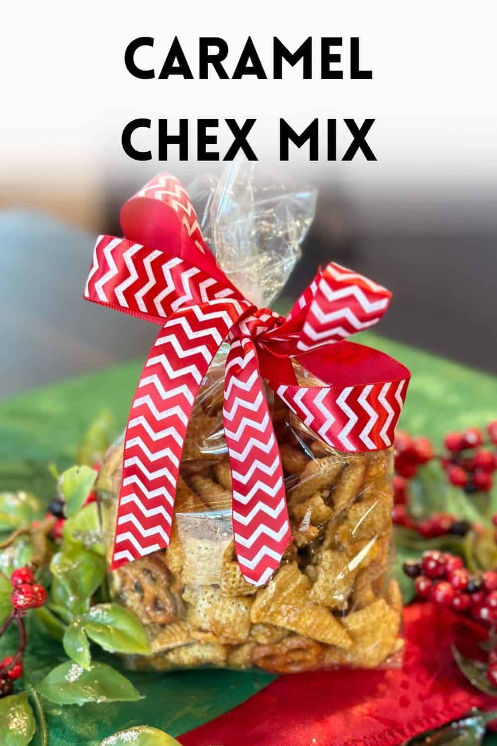 caramel chex mix with bugles