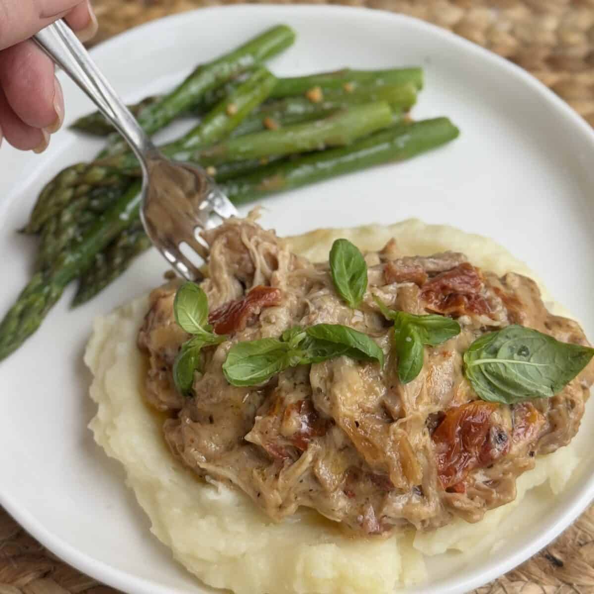 Crock Pot Marry Me Chicken - Dinner in 321