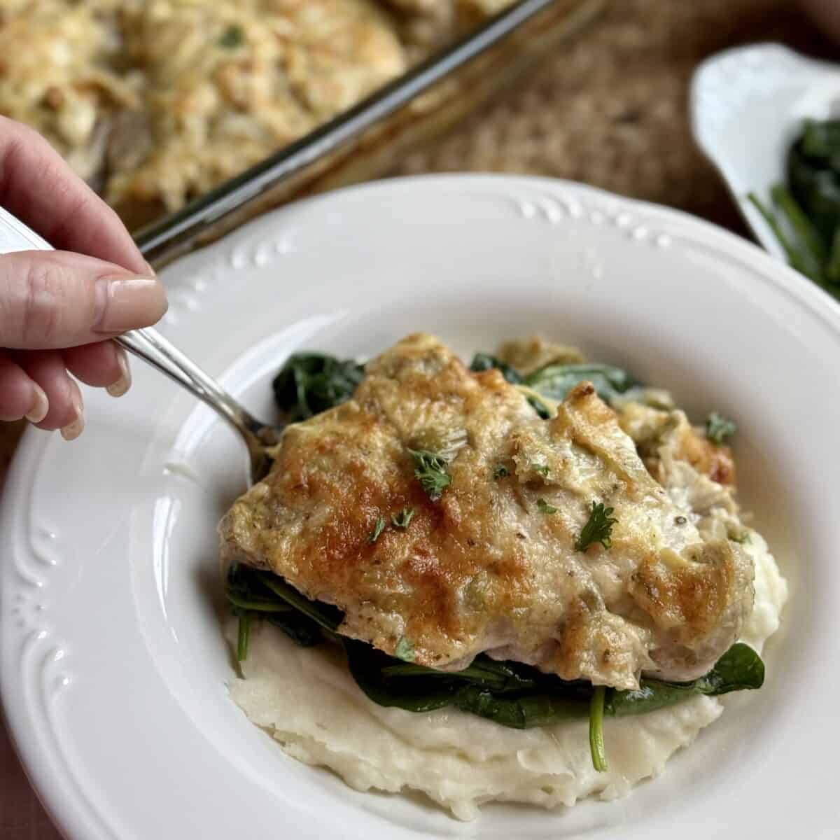 Artichoke Chicken - Dinner in 321