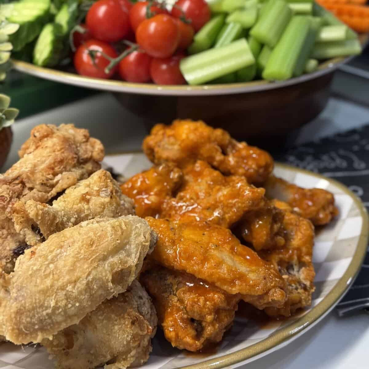 Crispy Baked Chicken Wings - Dinner in 321
