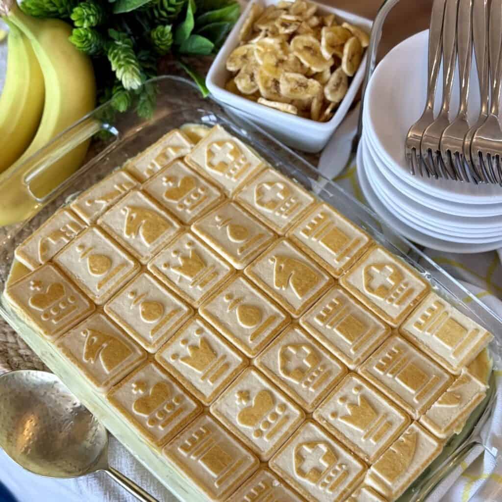 Chessman Banana Pudding.