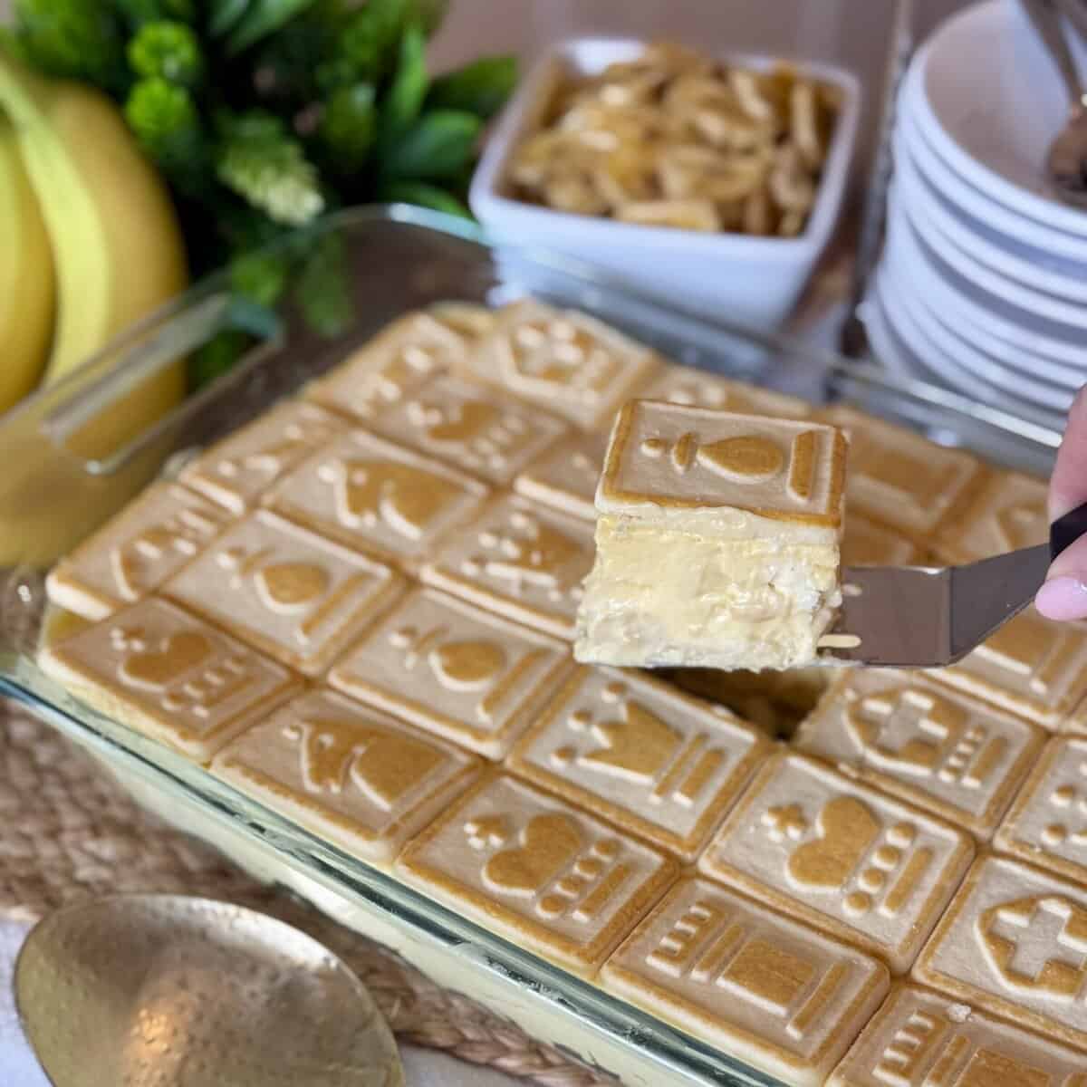 Chessman Cookie Banana Pudding - Dinner in 321