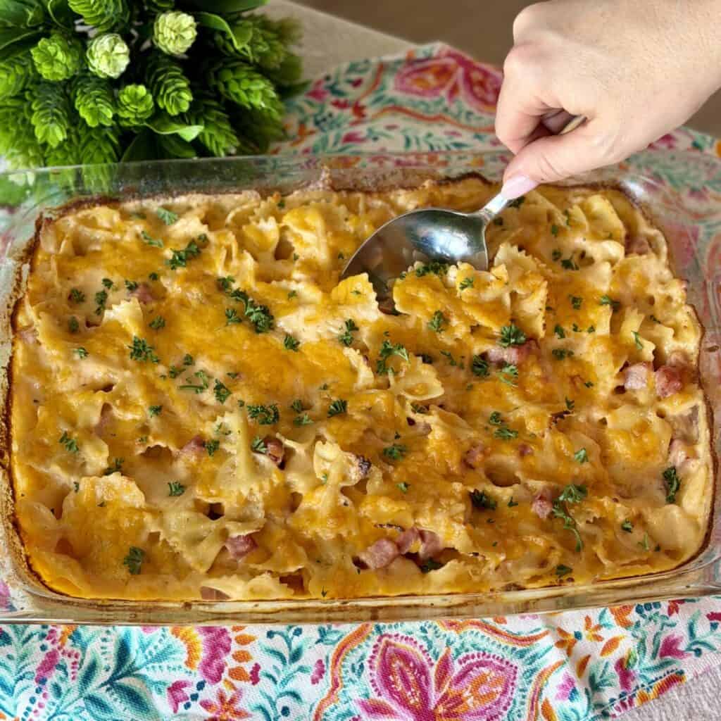 Ham and Cheese Casserole.
