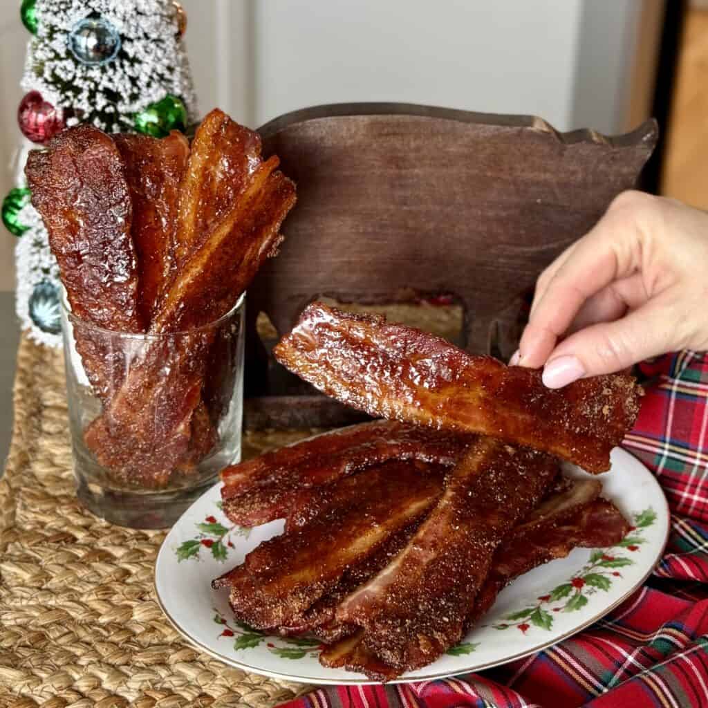A pan of millionaire bacon.