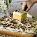 A slice of Elvis Presley Cake.