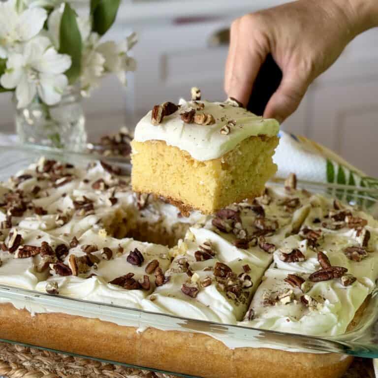 A slice of Elvis Presley Cake.