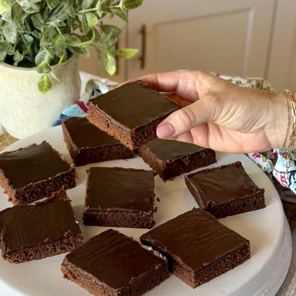 A slice of lunch lady bars.