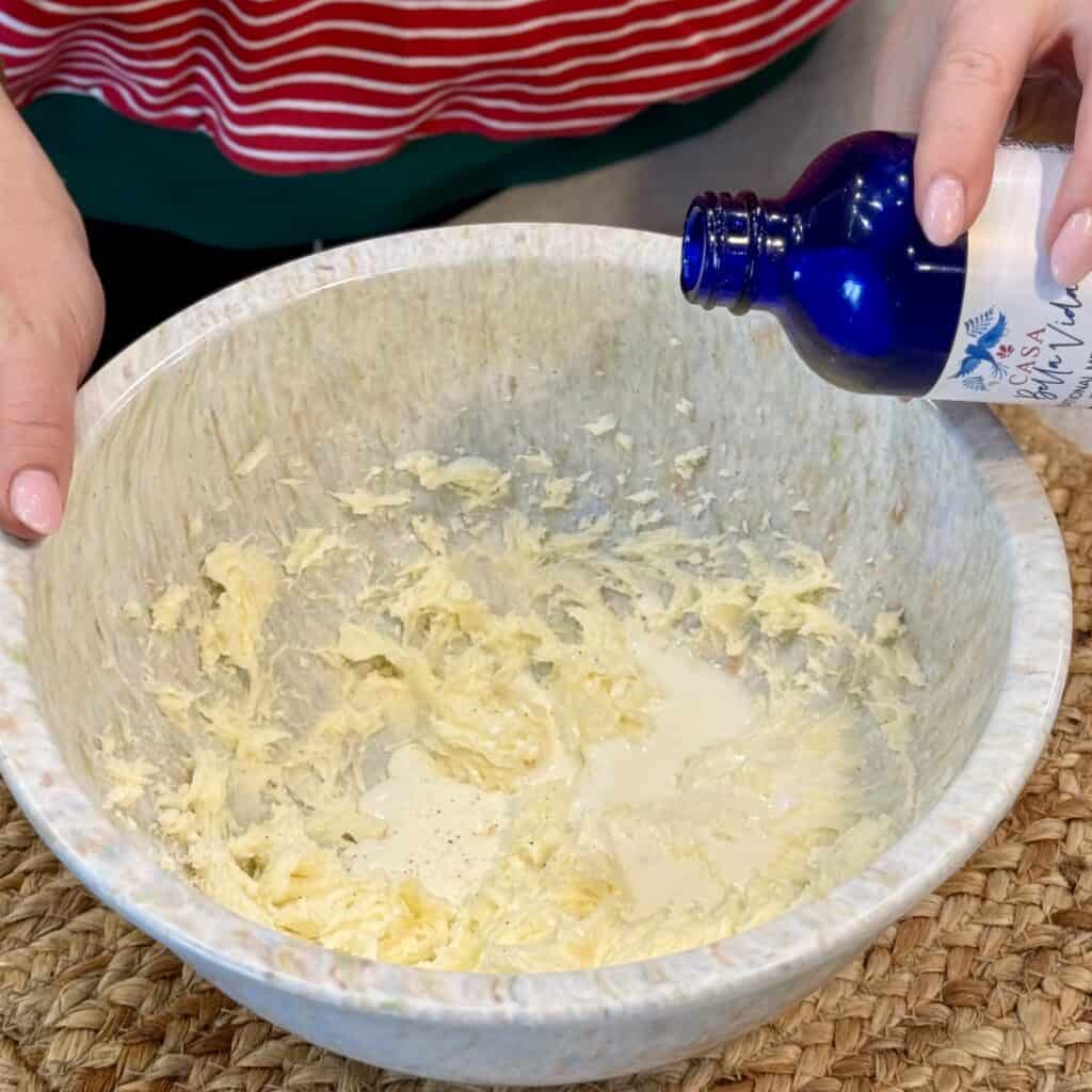 Adding vanilla Extract.